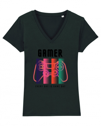 GAMER Every Day Is Game Day Black