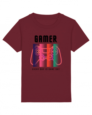 GAMER Every Day Is Game Day Burgundy