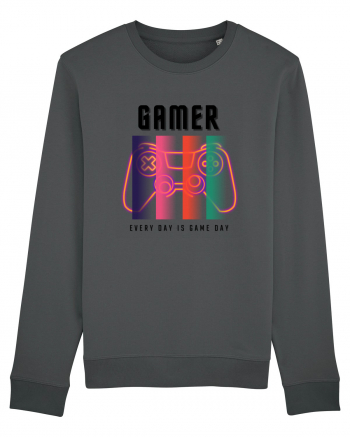 GAMER Every Day Is Game Day Anthracite