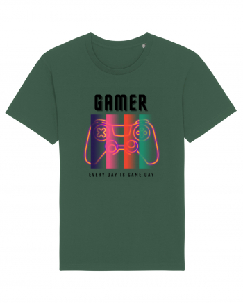 GAMER Every Day Is Game Day Bottle Green