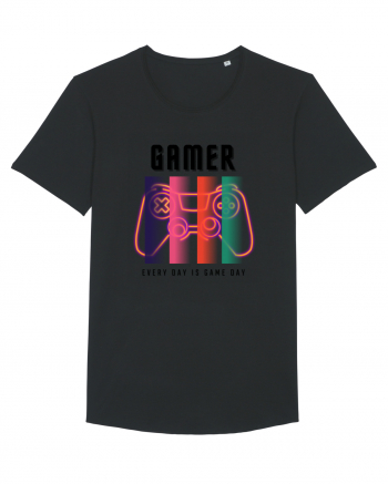 GAMER Every Day Is Game Day Black