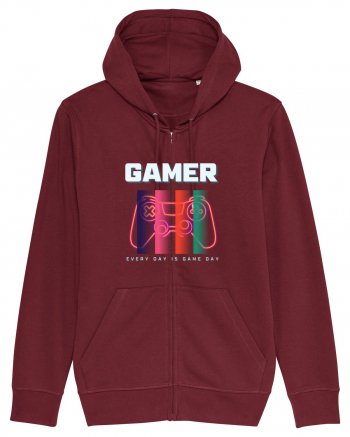 GAMER Every Day Is Game Day Burgundy