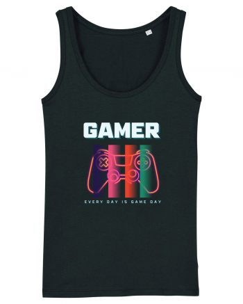 GAMER Every Day Is Game Day Black