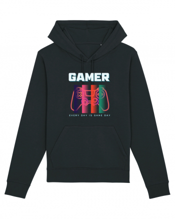 GAMER Every Day Is Game Day Black