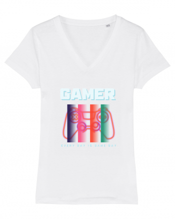 GAMER Every Day Is Game Day White