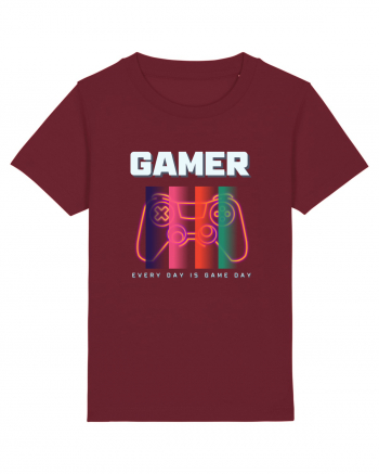 GAMER Every Day Is Game Day Burgundy