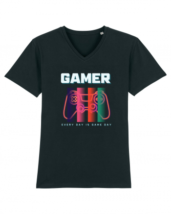 GAMER Every Day Is Game Day Black