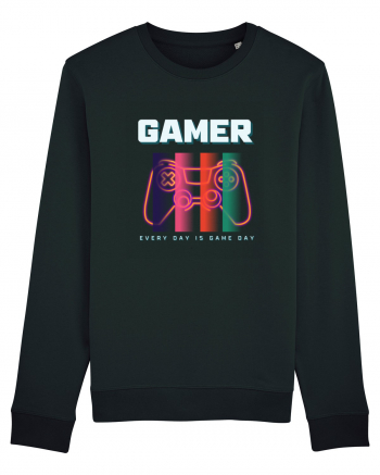 GAMER Every Day Is Game Day Black