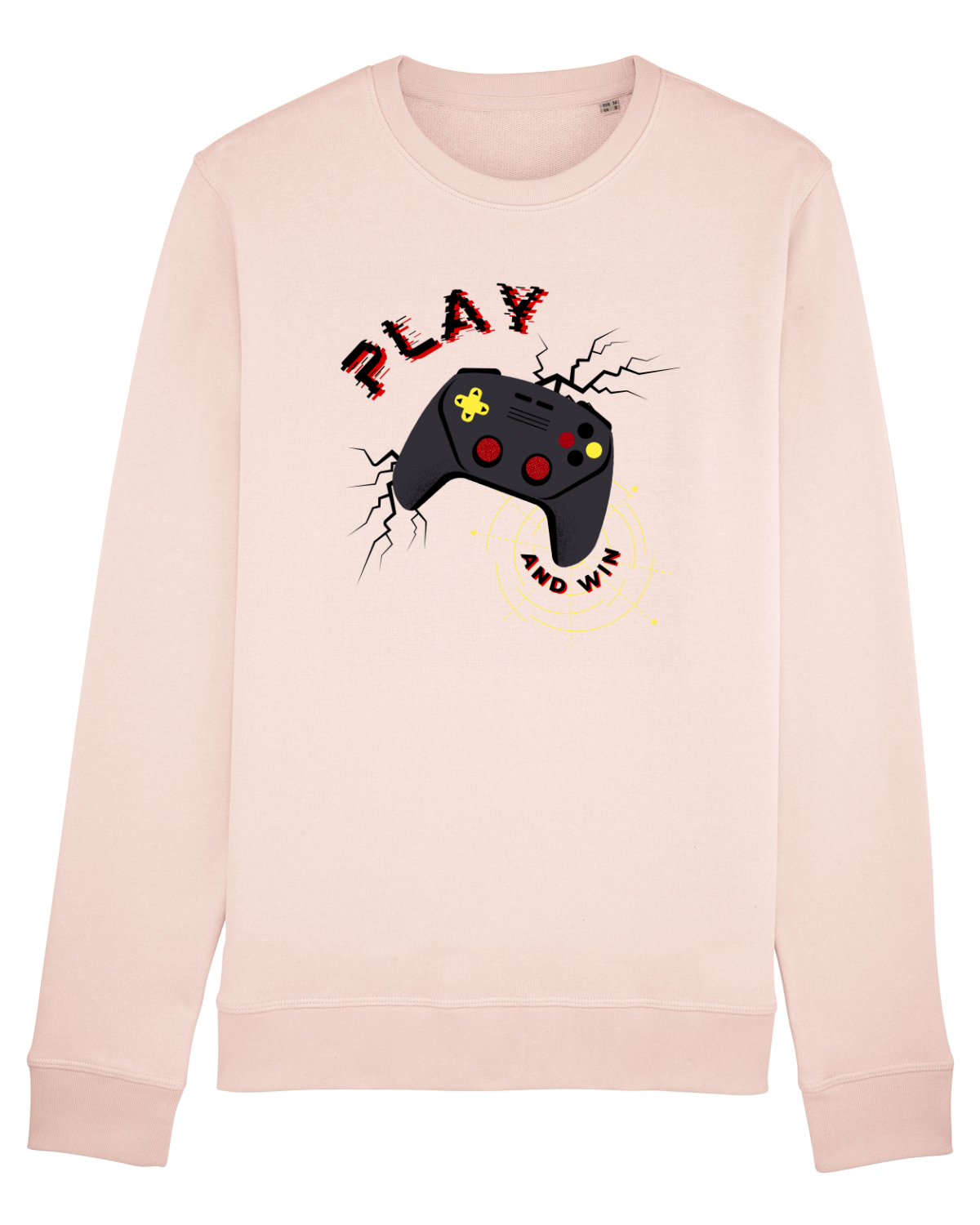 Bluză mânecă lungă Unisex Rise Candy Pink