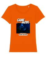 Game Mode  Tricou mânecă scurtă guler larg fitted Damă Expresser