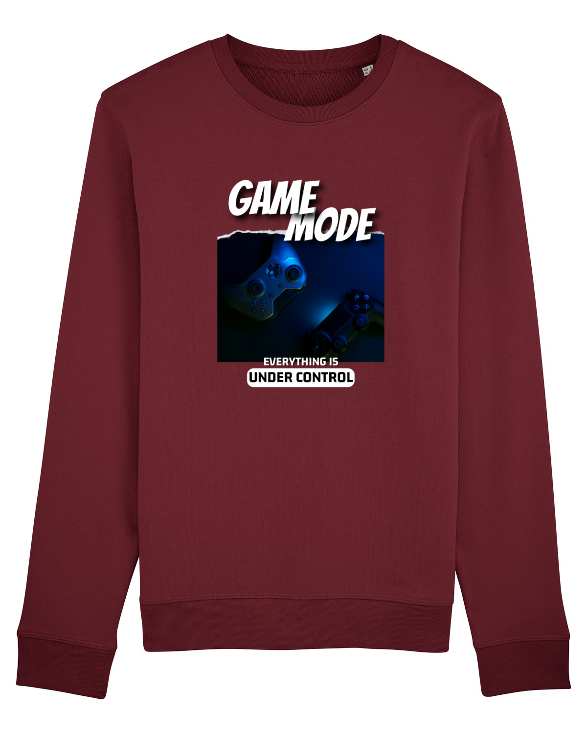 Bluză mânecă lungă Unisex Rise Burgundy