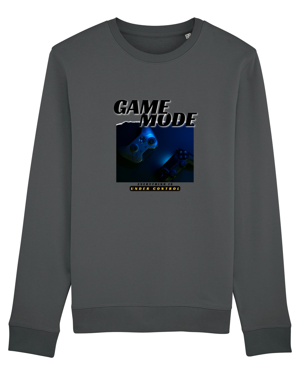 Bluză mânecă lungă Unisex Rise Anthracite