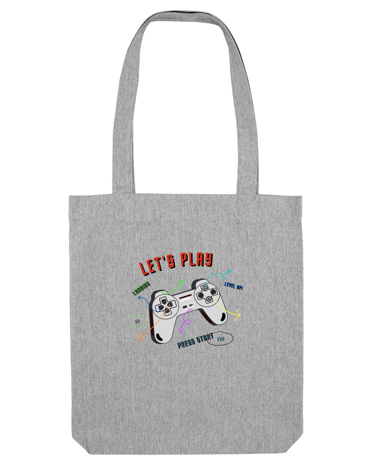 Sacoșă textilă Heather Grey