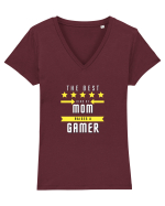 The Best Kind Of MOM Raises A Gamer Tricou mânecă scurtă guler V Damă Evoker