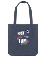Cannot Hear You I Am Gaming Sacoșă textilă