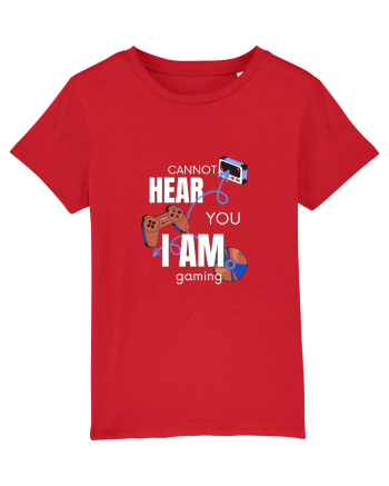 Cannot Hear You I Am Gaming Red