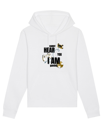 Cannot Hear You I Am Gaming White