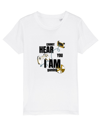 Cannot Hear You I Am Gaming White