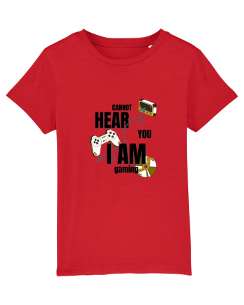 Cannot Hear You I Am Gaming Red