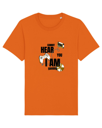Cannot Hear You I Am Gaming Bright Orange