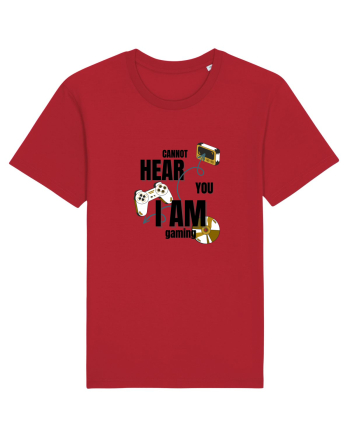 Cannot Hear You I Am Gaming Red