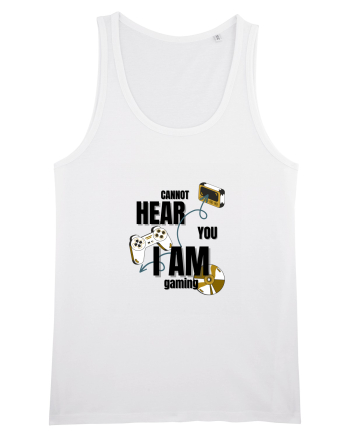 Cannot Hear You I Am Gaming White