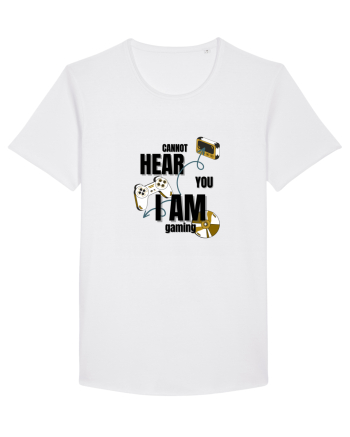 Cannot Hear You I Am Gaming White