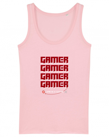 GAMER Life Is A Game Cotton Pink