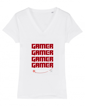 GAMER Life Is A Game White