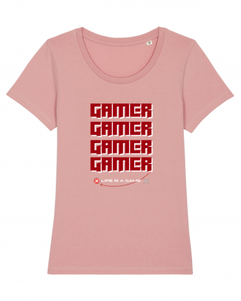 GAMER Life Is A Game Canyon Pink