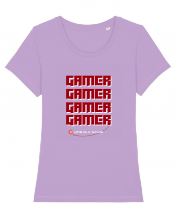 GAMER Life Is A Game Lavender Dawn