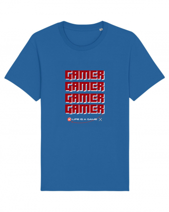 GAMER Life Is A Game Royal Blue