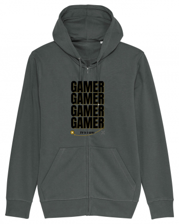 GAMER Life Is A Game Anthracite