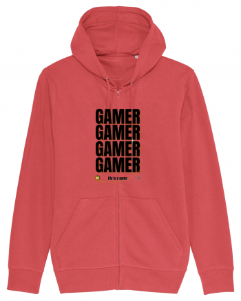 GAMER Life Is A Game Carmine Red