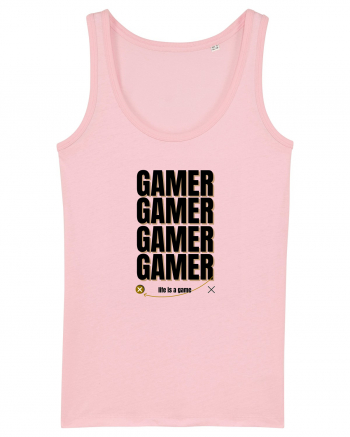 GAMER Life Is A Game Cotton Pink