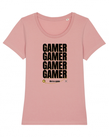 GAMER Life Is A Game Canyon Pink