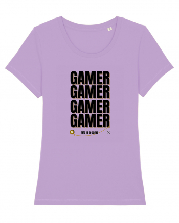 GAMER Life Is A Game Lavender Dawn