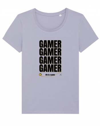 GAMER Life Is A Game Lavender