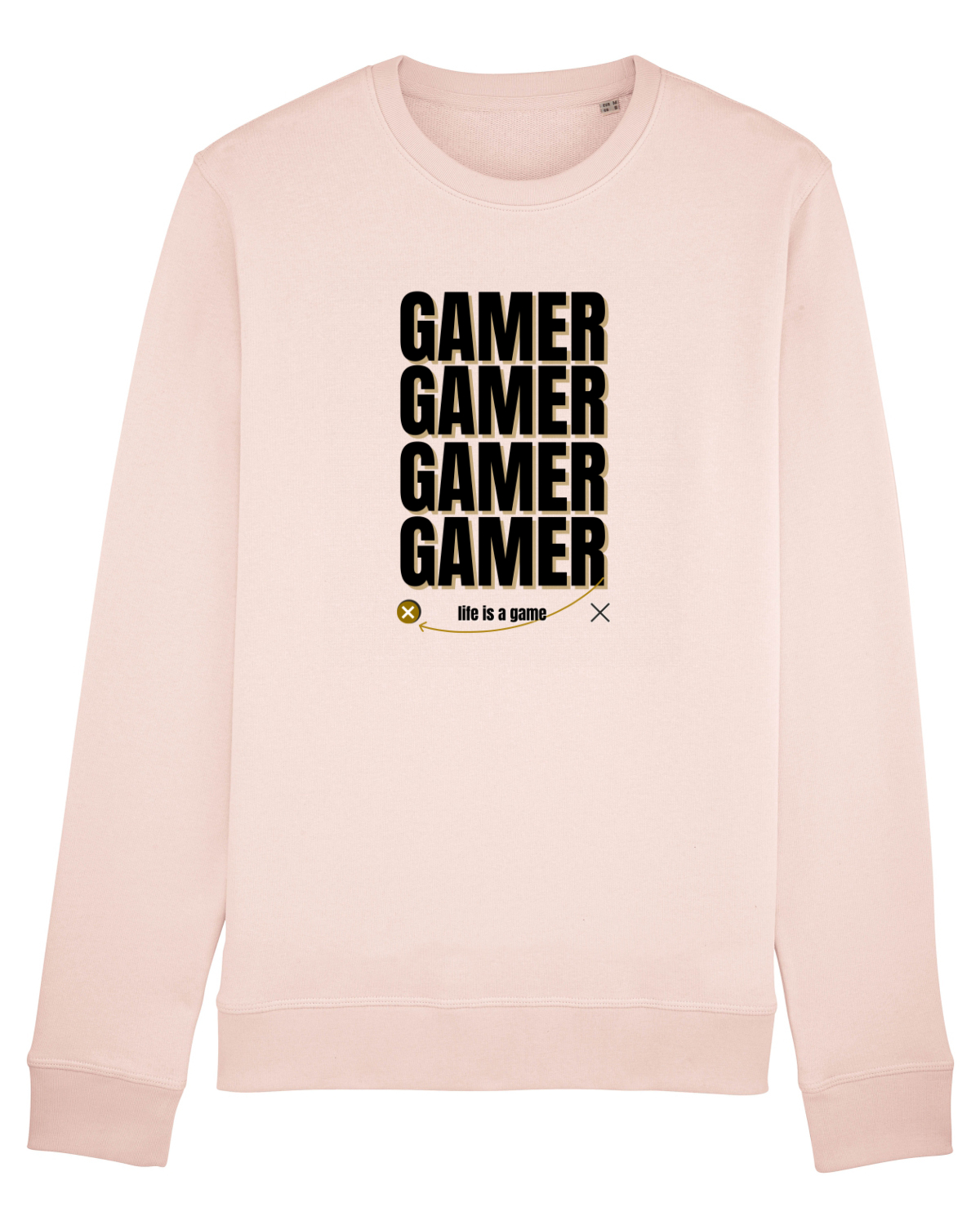 Bluză mânecă lungă Unisex Rise Candy Pink