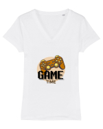 GAME Time Tricou mânecă scurtă guler V Damă Evoker