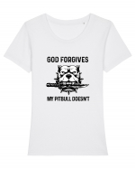 Pit Bull Tricou mânecă scurtă guler larg fitted Damă Expresser