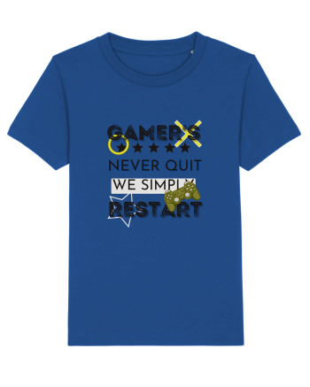 Gamers Never Quit  Majorelle Blue