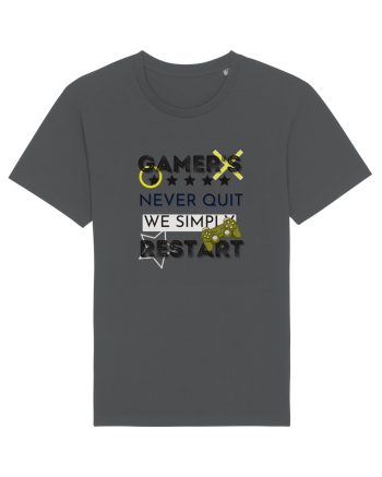 Gamers Never Quit  Anthracite