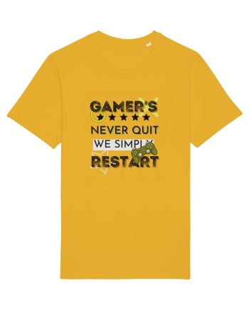 Gamers Never Quit  Spectra Yellow