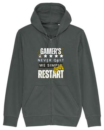 Gamers Never Quit  Anthracite