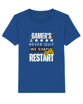 Gamers Never Quit  Majorelle Blue
