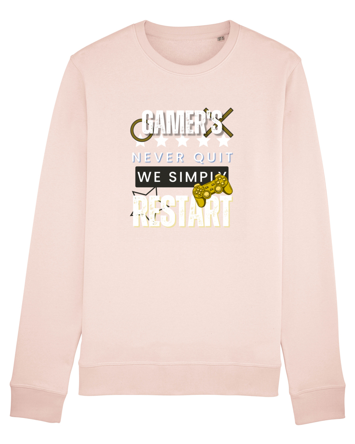 Bluză mânecă lungă Unisex Rise Candy Pink