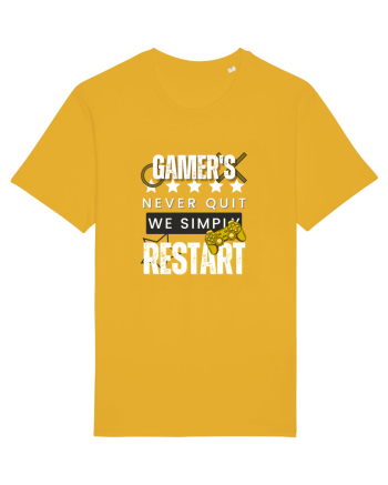 Gamers Never Quit  Spectra Yellow