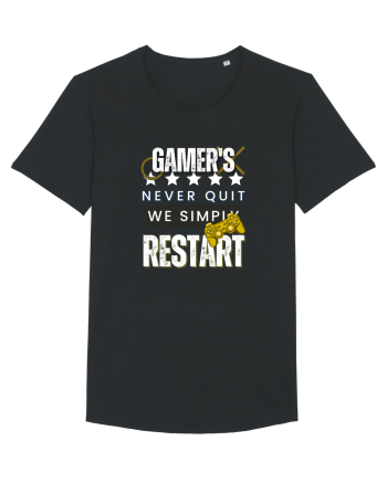 Gamers Never Quit  Black