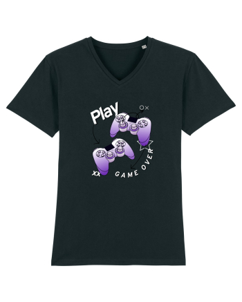 Play / Game Over Black
